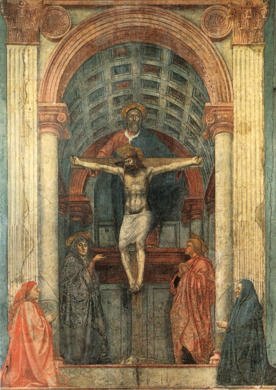 The Holy Trinity by Masaccio